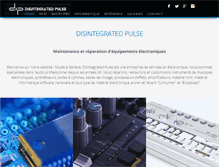 Tablet Screenshot of disintegratedpulse.com